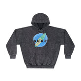 Unisex surfing Mineral Wash Hoodie