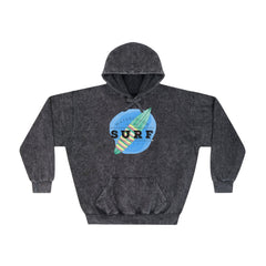 Unisex surfing Mineral Wash Hoodie