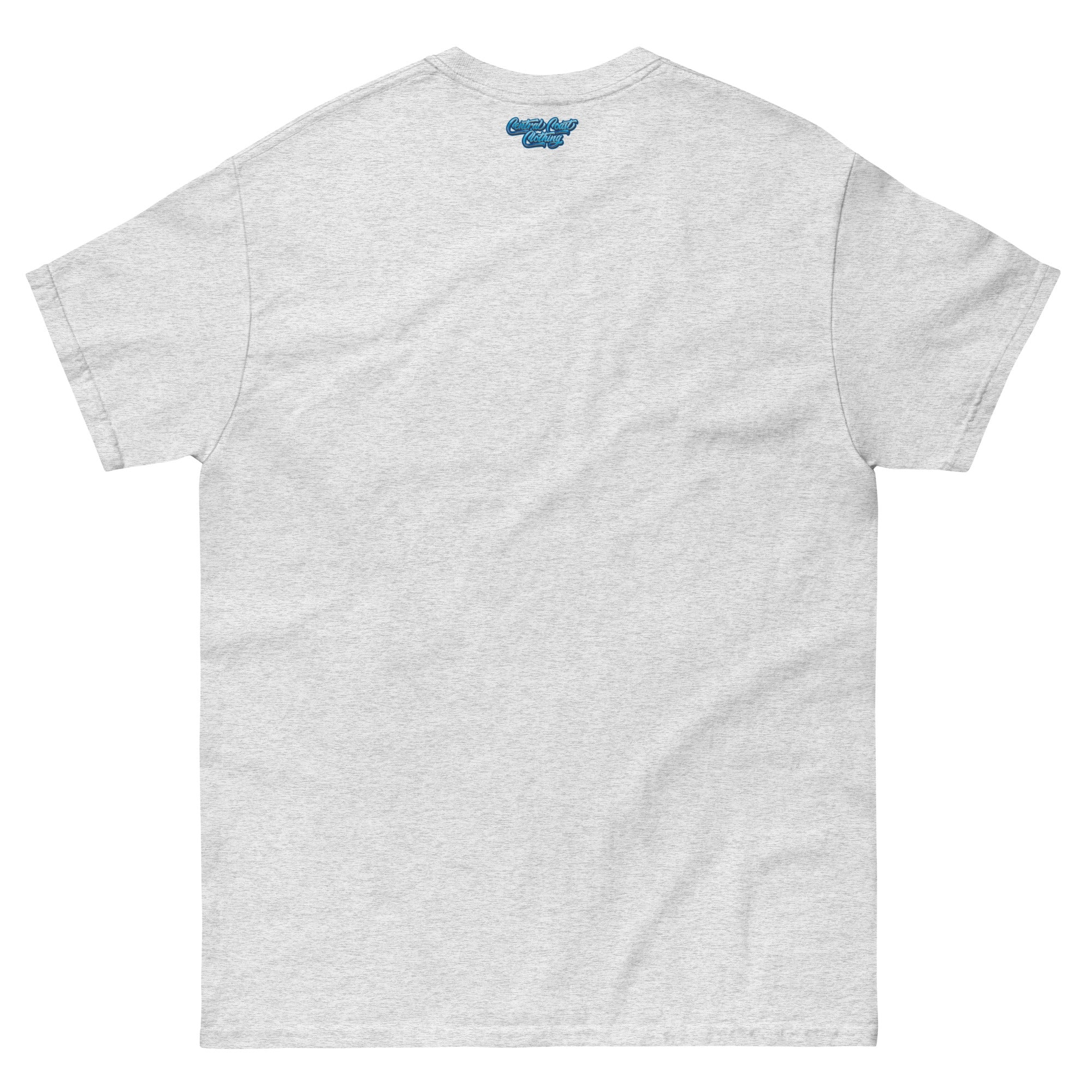 Clique Men's New Classic T-Shirt - Ringspun Cotton, Modern Fit, Crew Neck, Silver, XXL