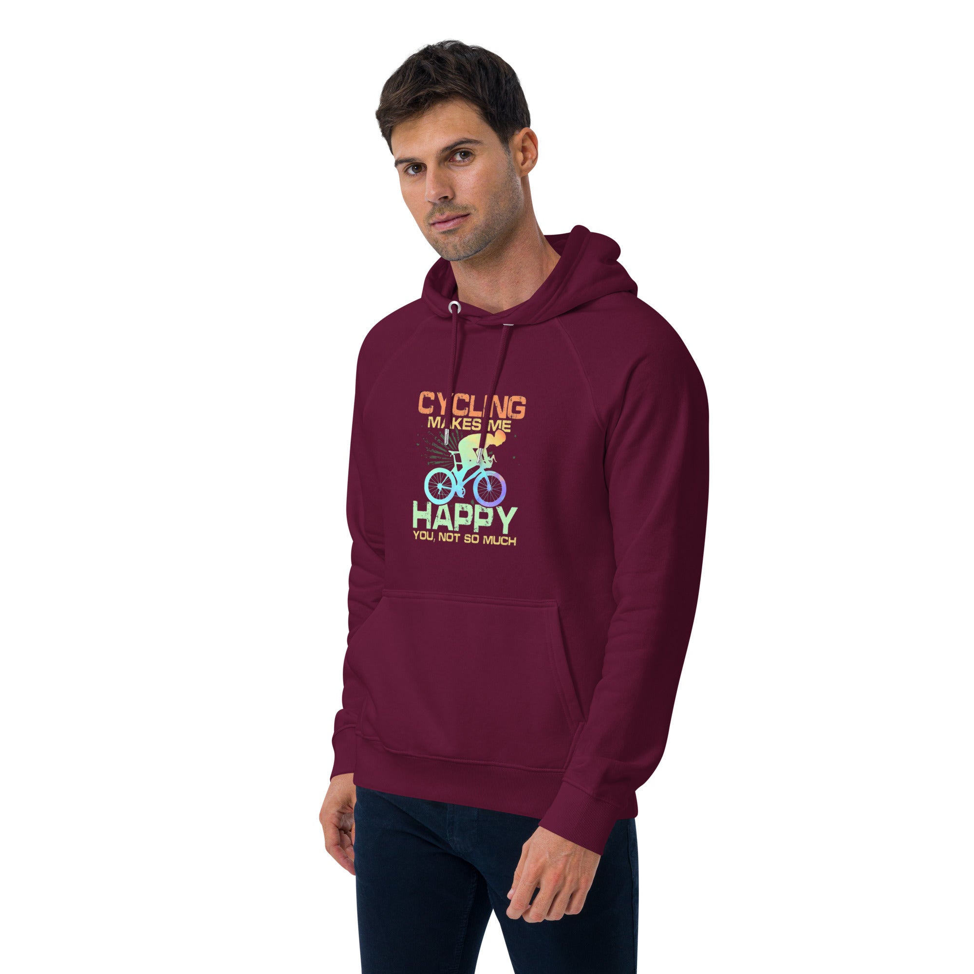 Unisex eco raglan hoodie